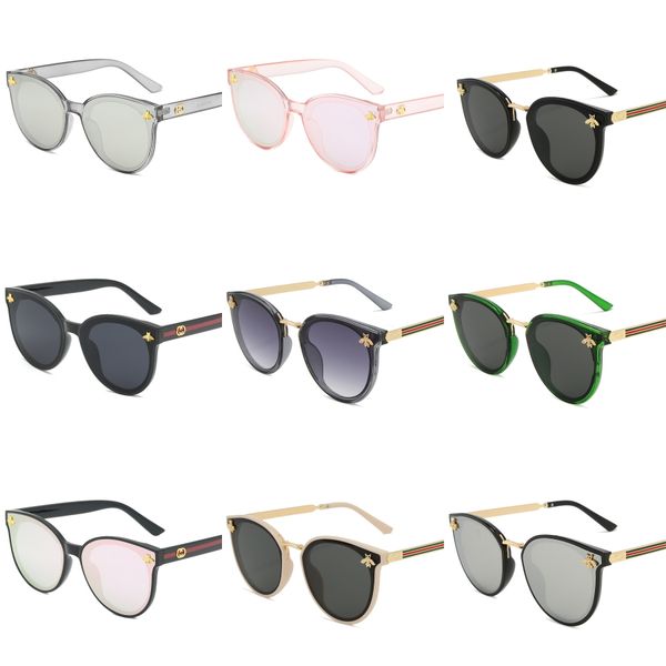 

60pcs fashion mens womens sunglasses txrppr pilot sun glasses uv400 silver metal frame 62mm mirror eyewear with brown#299, White;black