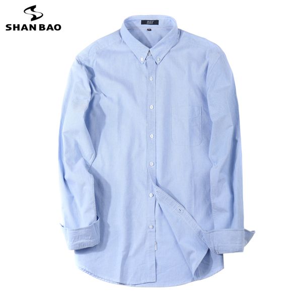 

men's casual shirts 3xl 4xl 5xl 6xl 7xl large size loose long-sleeved shirt 2021 autumn brand 100% cotton oxford, White;black