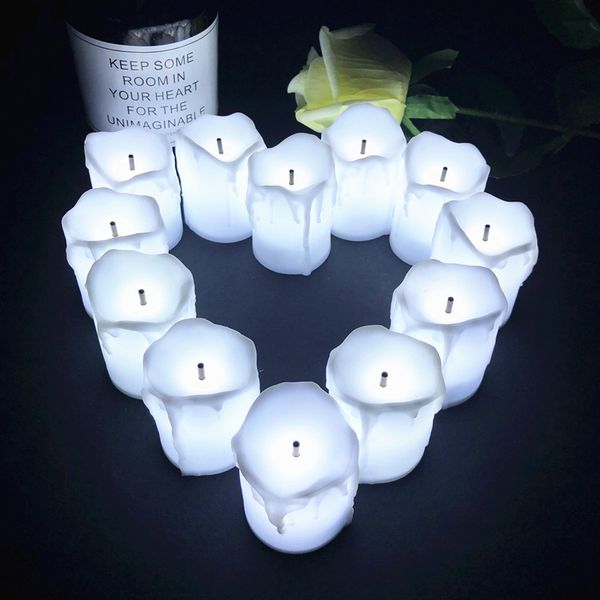 

creative led emulation candle black heart tear shape electronic lamp proposes marriage proposal romantic atmosphere decorates prop