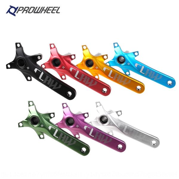 

prowheel haomeng crank mountain crank tooth plate leg 170 bicycle accessories bicycle 175mm chain plate modification accessories, Silver
