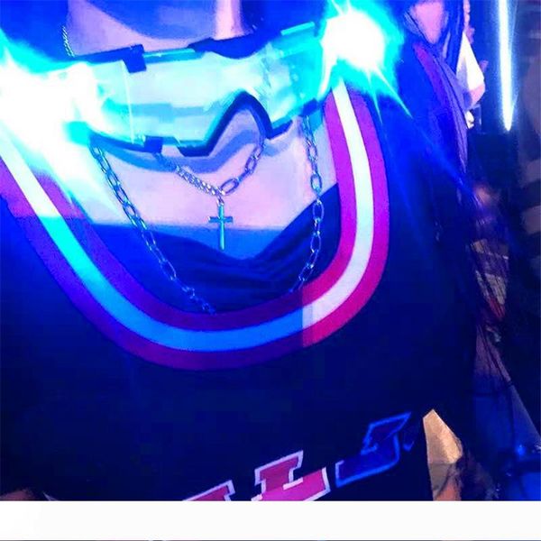 

high-tech the new holy light glasses bar dating magic dancer glasses high appearance level product aaa battery portable waterproof sand