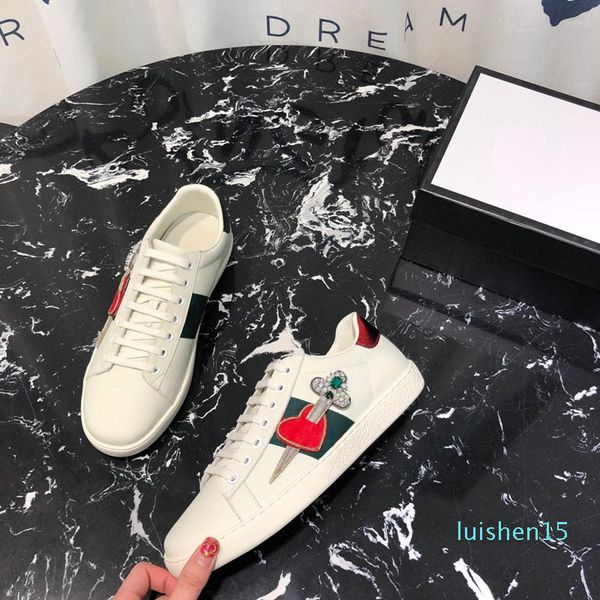 

da 2019 selling breathable starlight breathable fashion luxury designer multicolor couple casual shoes l15, Black