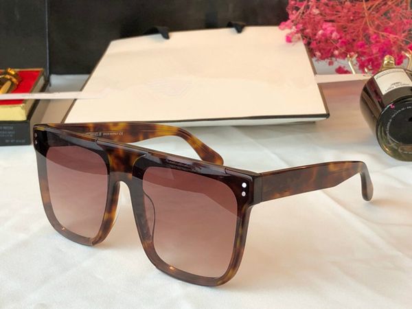 

2020 new fashion 1115 womens designer sunglasses big square frame metal glasses charming elegant style anti-uv400 lens leisure eyewear with, White;black