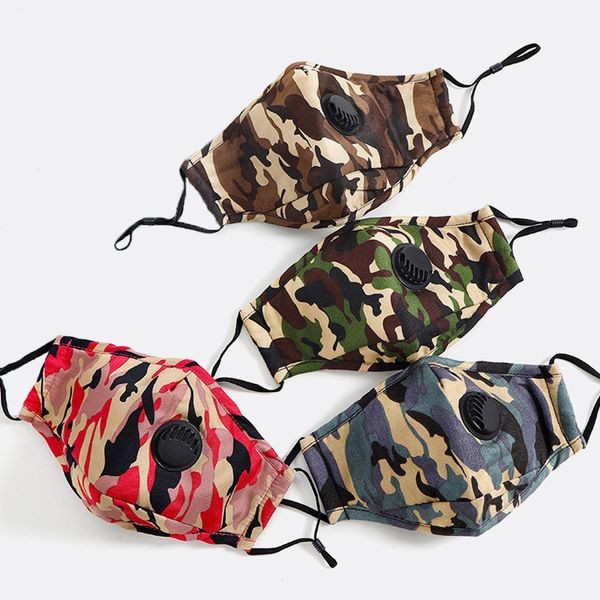 

камуфляж fashion face mask лето дышащий солнце дыхательный клапан защитная маска моющийся многоразовый велоспорт маска бесплатная доставка d