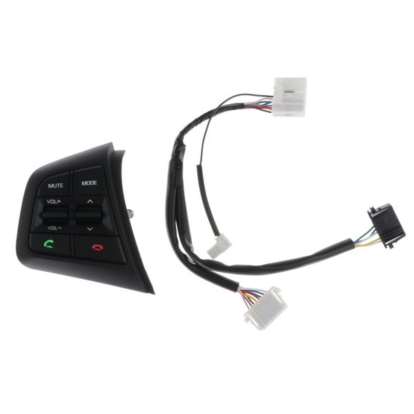 

left - abs cruise control buttons steering wheel for hyundai creta ix25 2.0l
