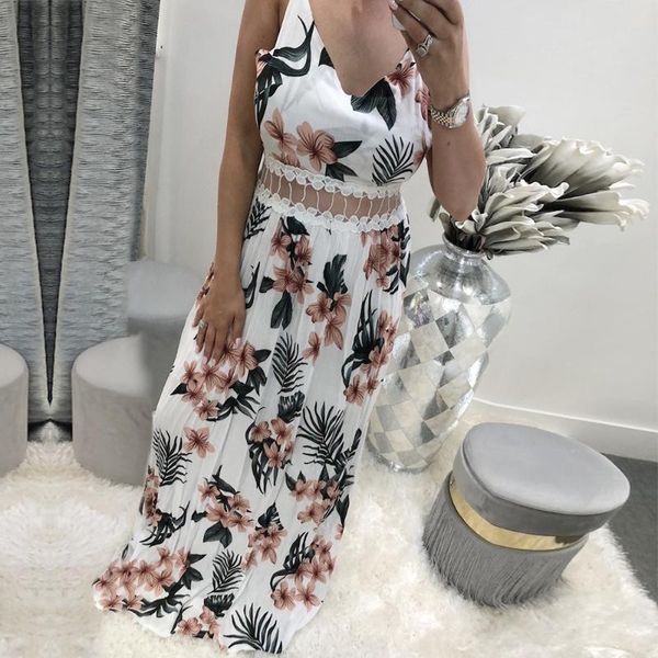 

spaghetti strap printed retro dress vintage empire without sleeves boheme chic off shoulder a-line summer dress 2020, Black;gray