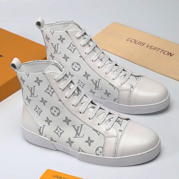 

new luxury mens shoes casual bottes hommes platform breathable casual fashion mens shoes boots tattoo sneaker boot chaussures pour hommes ca, Black