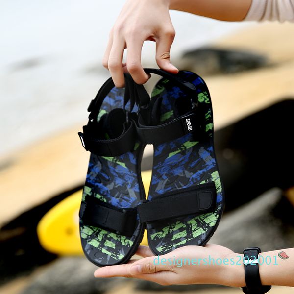 

men casual shoes plimsolls summer male breathable black beach sandals outside slippers zapatillas hombre krasovki tenis cson10