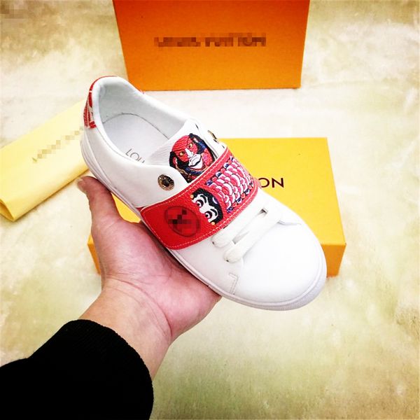 

2020 children shoes boys sneakers girls sport sneakers child leisure trainers casual breathable kids running shoes walking shoes, Black;red