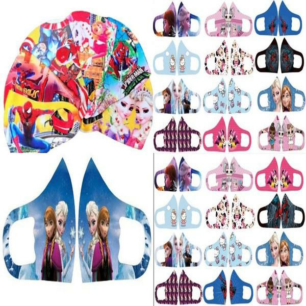 

stretch mask cubreboca cartoon characters facemask nose face mouth protection dhl individual package stretch mask place buy pt2009 iiva