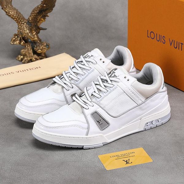 

trainer sneaker men 's shoes comfortable autumn and winter low shoes luxury scarpe sportive da uomo breathable lace -up men shoes