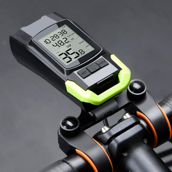 

4 mode usb bike light lamp bicycle computer 5 mode horn cycle bike speedometer led front lights cycling headlight