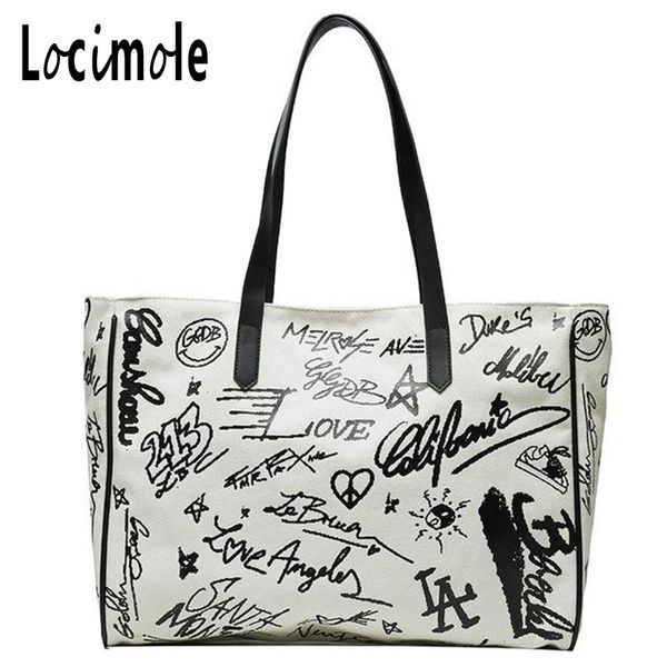 

locimole женщины сумка черного девочки crossbody сумка лето повседневная tote холст девушки сумочка biz209 pm49