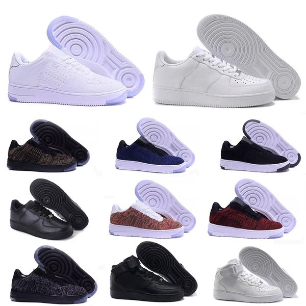 

men and women running shoes woven air high and low all white black red comfortable breathable sneakers