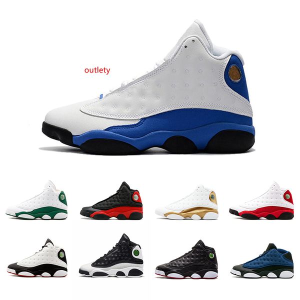 

new 13 13s mens basketball shoes 3m gs hyper royal italy blue bordeaux flints chicago bred dmp wheat black cat sports sneakers shoes