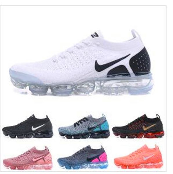 

air vapor 2019 max 2.0 sneakers shoes men trainers tennis 2018 2.0 shoe women designers sports athletic maxes shoes 36-45, Black