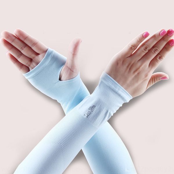 

cool cold armband ice silk arm sunscreen sleeve outdoor anti-ultraviolet ice silk arm sleeve for men and women