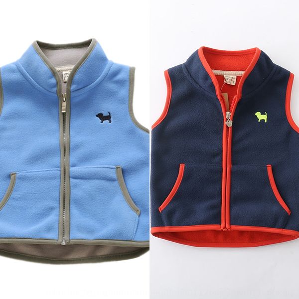 

0pvug детской полярная теплого пальто ватка жилет осень 2019 детских одежда новые мальчиков и девочек легкого жилета ребенок внешней одежда, Camo