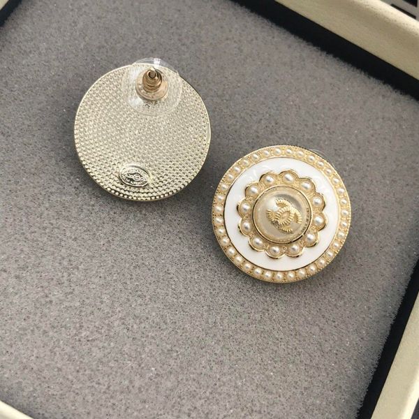 

2020 selling woman earrings s925 silver needle earrings brass earrings gift for woman jewelry supply, Golden