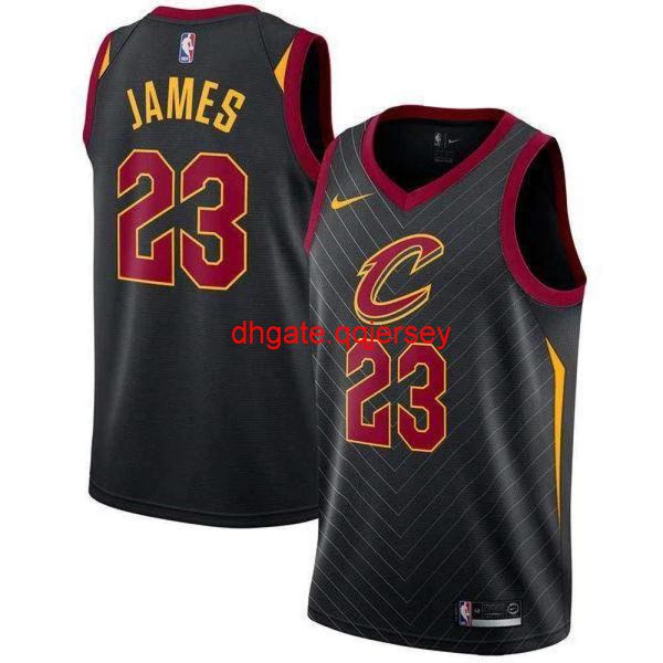 

summer 2020 black statement edition lebron james men'sjersey, Gray