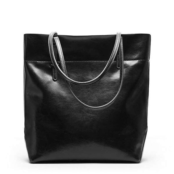 

ladies black handbag ladies leather diagonal shoulder shopping bag european and american retro simple and practical travel bag 0547