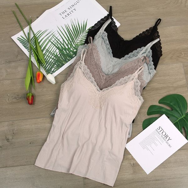 

byqcf gufei 1969 french elegant lace small suspenders home clothes set comfortable underwear women's vest home clothes set with cup sus, White