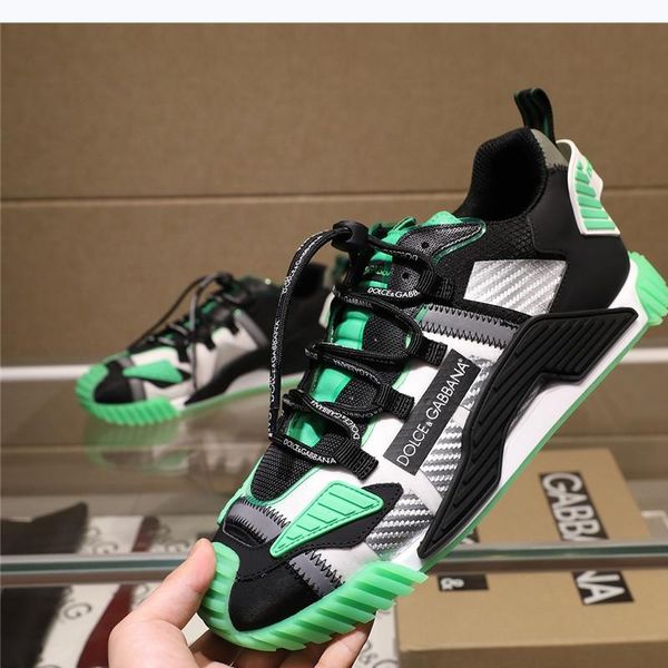 

2020 brand designer high-quality men's casual sports shoes, outdoor casual shoes, with original box packaging size 38--45. 0025, Black