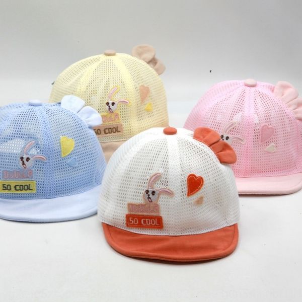 

dudu bar infant hat baby cap cap 6-18 [boys' and girls' mesh] cute empty duck tongue sunshade hat, Yellow