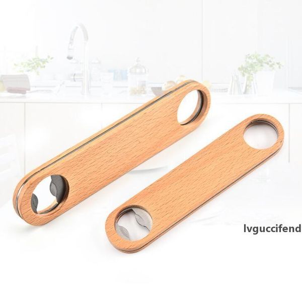 

custom wood handle bottle openers bar blade beer bottle opener vintage wooden handle stainless steel bartender bottle opener lx1731