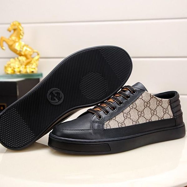 

mens casual shoes fashion zapatos de hombre lace -up men shoes fashion type sneaker luxury design scarpe da uomo footwears mens shoes fashio