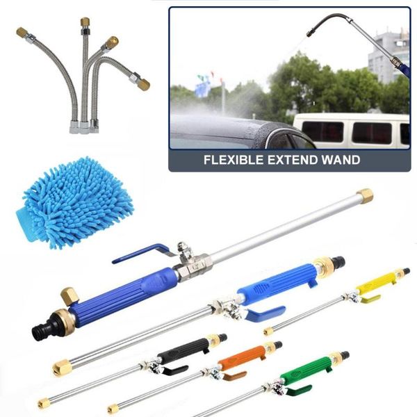 

wash cleaning machine water gun high pressure spray gun new car high pressure water household car nozzle+gloves