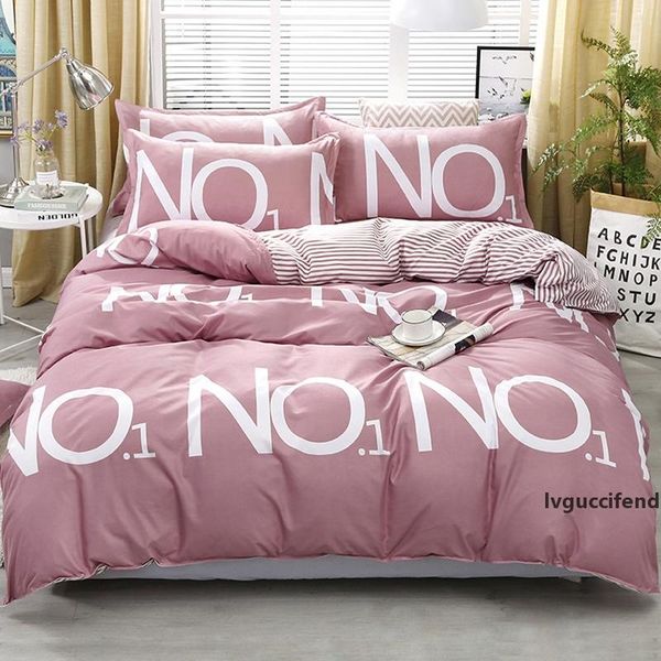 

mihe printed bedding sets home bedding sheet 4pcs lovely pattern with star tree flower duvet cover set pillowcase t200409