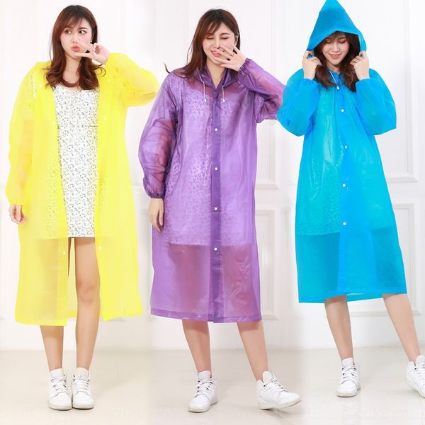 

environmental protection fashion tourism cloak body clothes body clothes outdoor raincoat non-disposable jumpsuit poncho, Red;brown