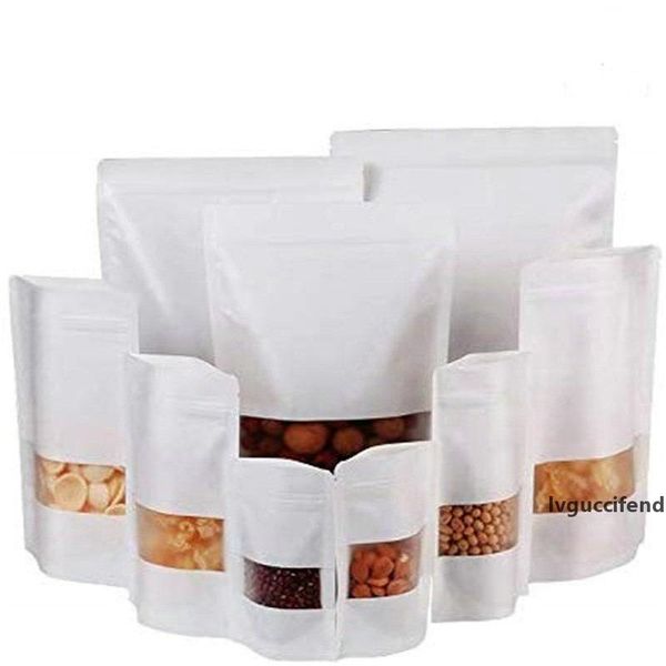 

white kraft paper pouch rectangle window seller white paperpouch rectangle window 500x500 white kraft paper pouch rectangle window wlaij
