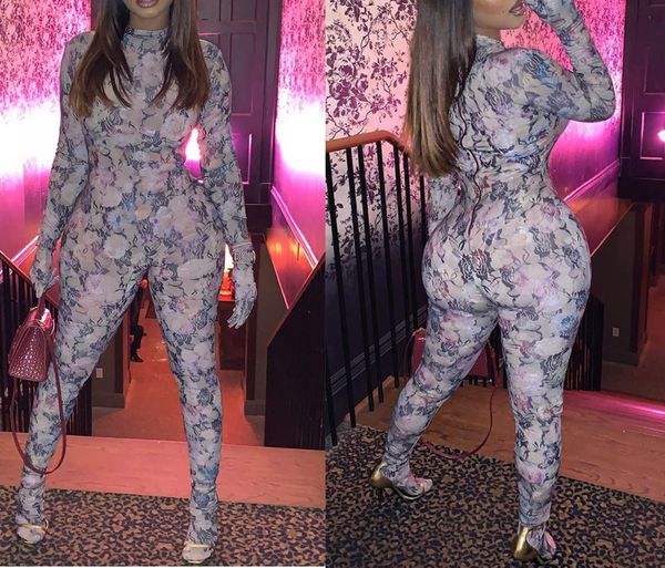 

brami new fashion casual purple flower jumpsuit lz737 new women's fashion casual printing digital digital purple flower printing women, Black