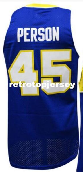 

chuck person #45 soul ad jersey mens vest size xs-6xl stitched basketball jerseys ncaa, Gray