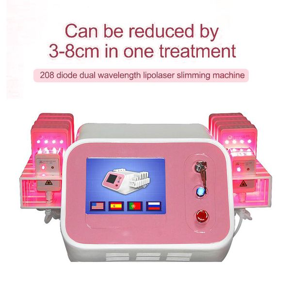 

new model 12 laser paddles i lipo laser slimming 980nm diode lipo laser machine for home salon use