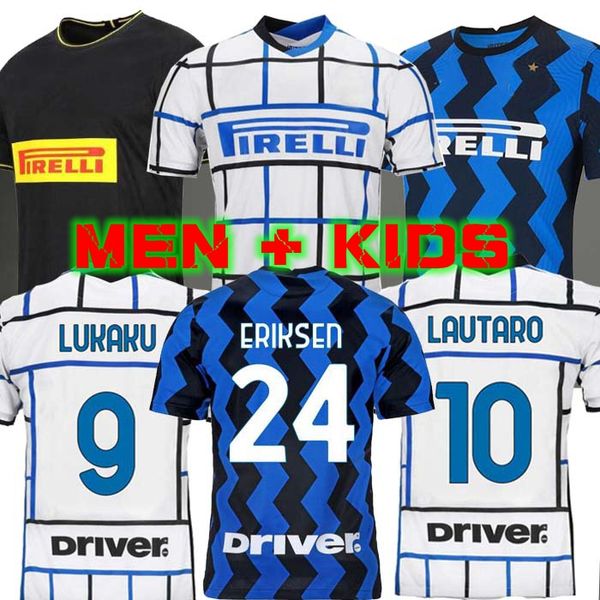 

eriksen lukaku lautaro skriniar inter 19 20 21 2020 milan soccer jersey barella jersey milito football brozovic kit shirts men kids uniform, Black;yellow