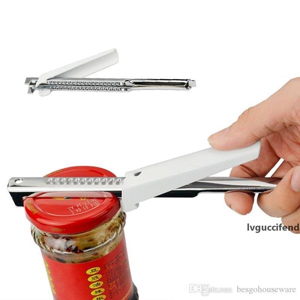 

stainless steel bottle opener adjustable can opener professional manual jar bottle opener multifunction kitchen gadgets openers bh250