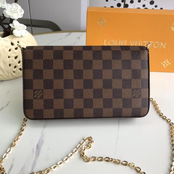 

luxury designer women shoulder bag chain plaid ladies classic crossbody bags phone money clutches handbag bolso bandolera