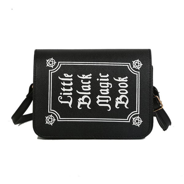 

letter print shoulder bag rock designer purse female small crossbody bag pu leather mini ladies punk bag crossbody