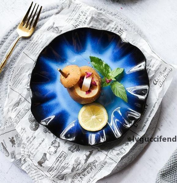 

creative ceramics 8-inch 10-inch plate household tableware american plate