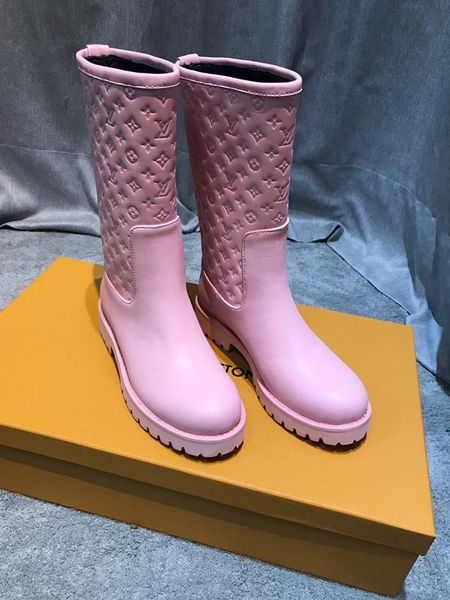 

2019h autumn and winter boots square head socks boots thick with leather fly woven elastic boots women's booties, size: 36-41