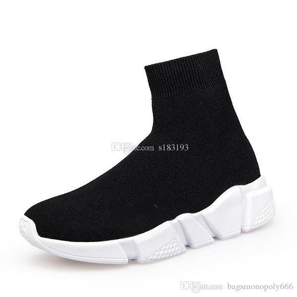 

моды носки обувь speed ​​trainer повседневная обувь кроссовки гонки бегуны для мужчин женщин спортивная обувь, Black