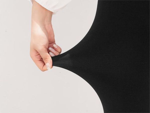 

2020 20 colors casual fashion womens autumn winter high elasticity good quality thick velvet pants warm leggings size pants, Black