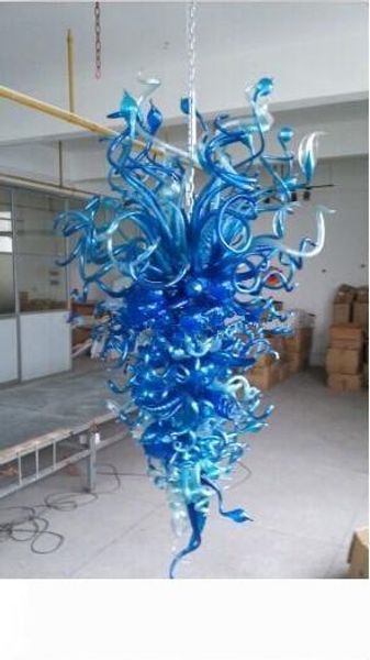 

chandelier light fixtures blue color living room art deco modern crystal chandelier light new style hand blown glass chandelier lighting