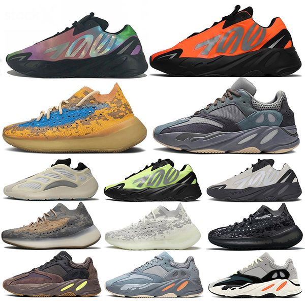 

2020 нового kanye west orange wave runner фосфор мужчина кроссовки azael alvah чужеродные bone синие овсяная инерция сиреневой тефра статиче