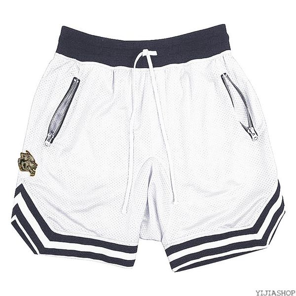 

men's shorts casual summer, White;black