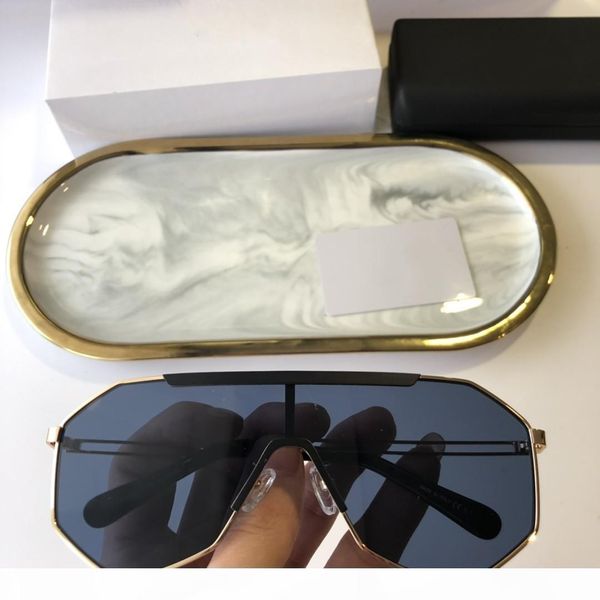 

7118 classic for men popular designer sunglasses fashion summer style laser gold plated uv400 eyewear come with case, White;black