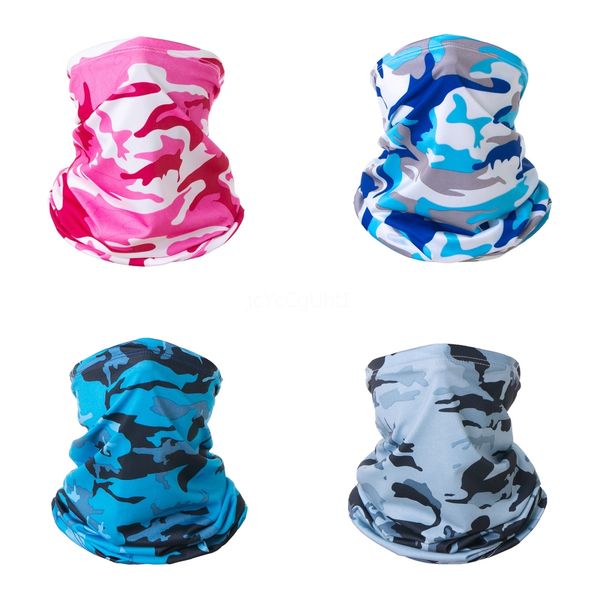 

half face outdoor sport camouflage flag masks for men women magic skull scarf designer headband sports washable breathable prot #121#203#379, Black